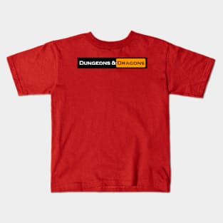 Dungeons and Dragons Hub Kids T-Shirt